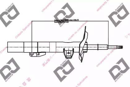 Амортизатор DJ PARTS DS1370GS